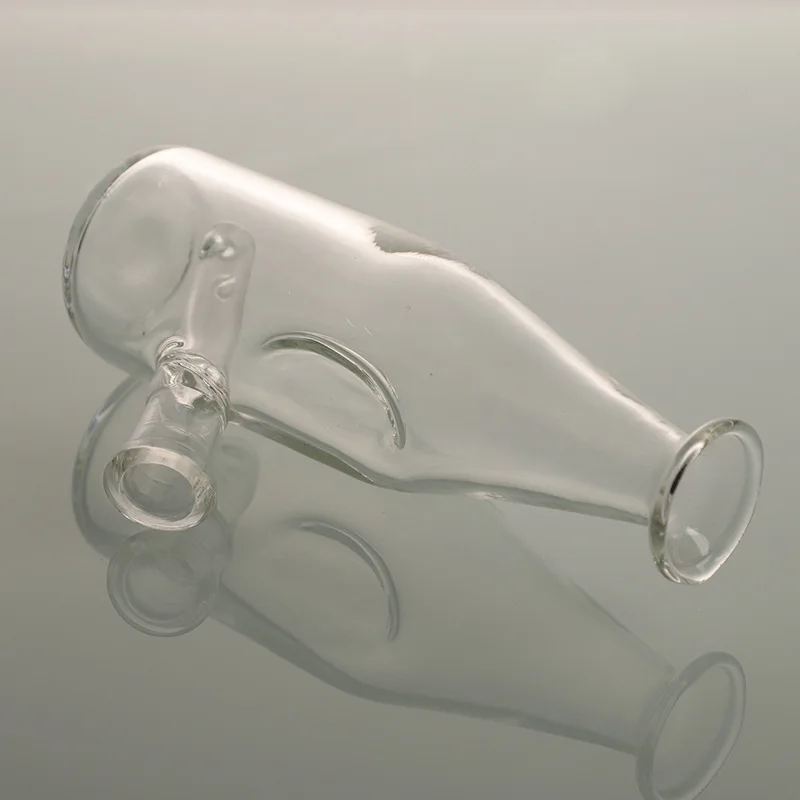 

2 Pcs Glass Water Bottle Glass Accessories Crystal Vase
