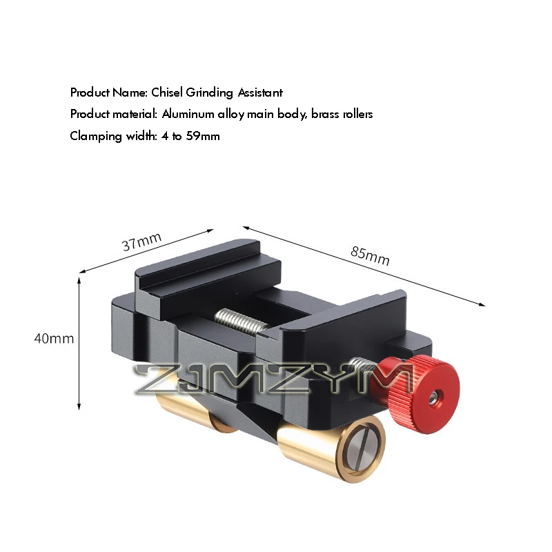 1 шт., шлифовальный камень для роликового ножа, алюминиевый сплав, точилка с фиксированным углом, угловая точилка для ножей, направляющий кронштейн