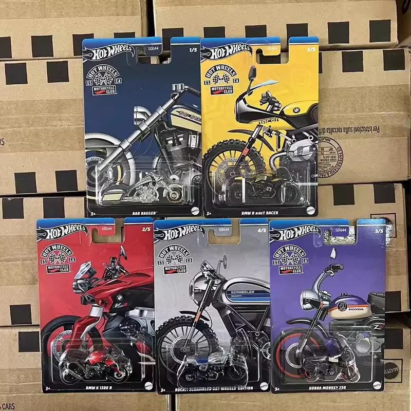 5 шт./упаковка мини-мотоциклы GDG44 1/64