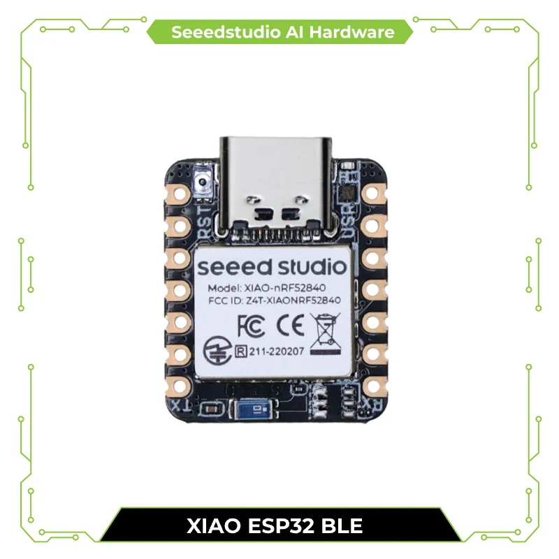 Фото Seeed Studio XIAO BLE nRF52840-Seeeduino XIAO BLE - Поддерживает Arduino / CircuitPython - Bluetooth 5.0 с антенной №1