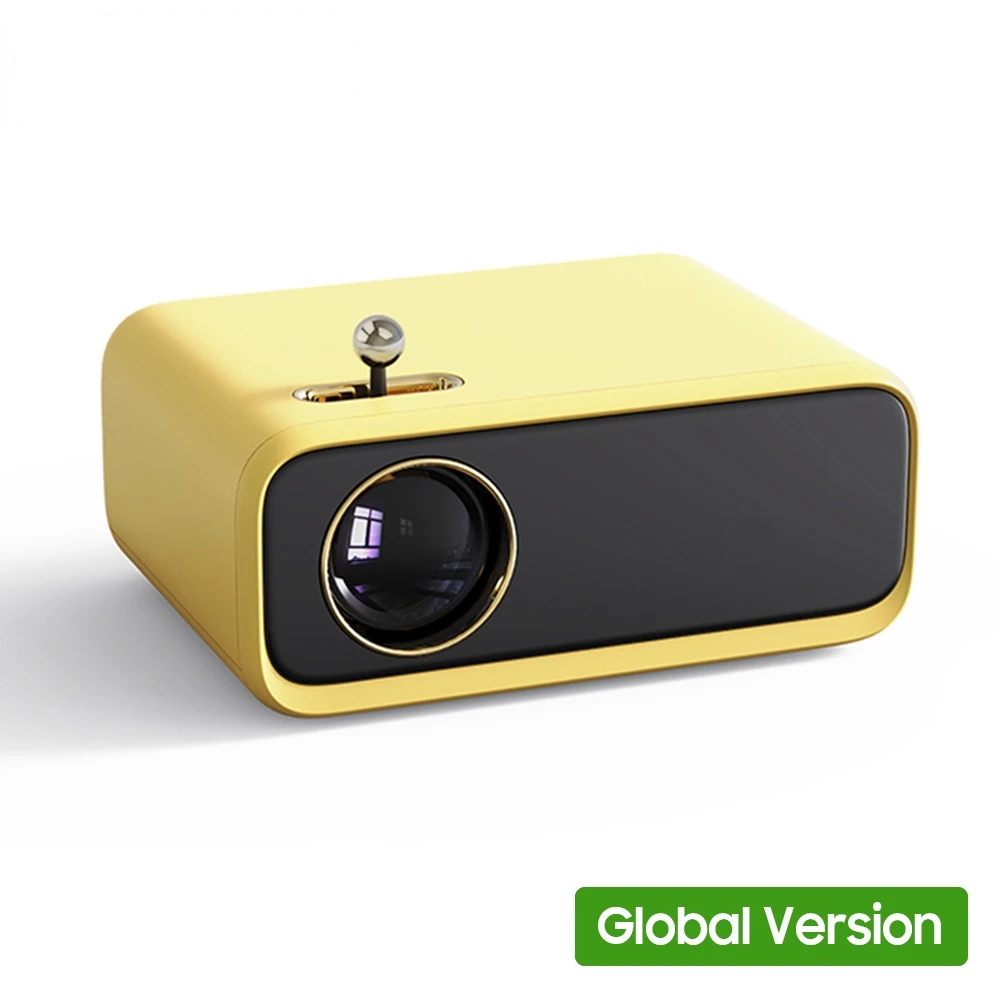 

Проектор глобальная версия mini 1080P ansi, ЖК-проектор с полным стеклом, светодиодный портативный медиаплеер, подлинный домашний кинотеатр