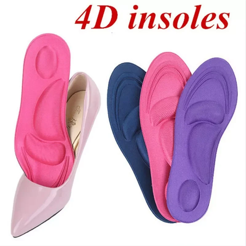 

Sponge Insoles Men Women Pain Relief Soft 4D Memory Foam Orthopedic Insoles Shoes Flat Feet Arch Support Insole Sport Pads