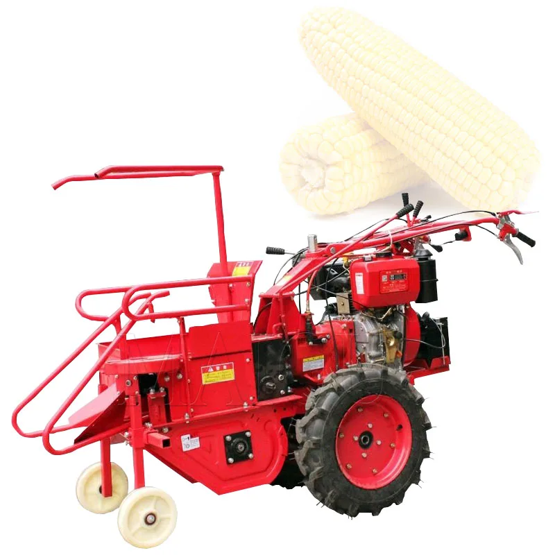 

Small Corn Harvester Single-row Automatic Walking Agricultural Multi-function Walk-behind Tractor Harvesting Header