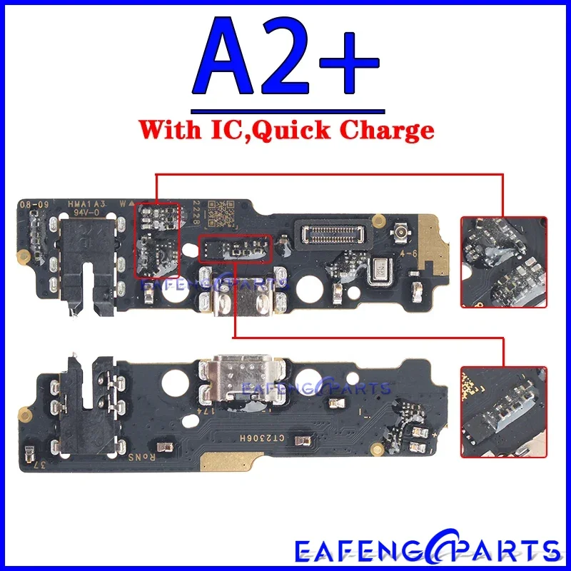 Фото USB-док-станция для зарядного устройства для Redmi A1 A1 + A2 A2 + A3, плата зарядки, модуль гибких портов №2