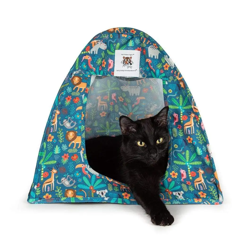 

Tent | Cotton Canvas Popup Pet Bed Blanket Mat Pet Product Accessories