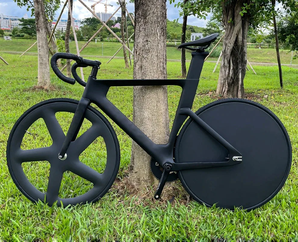 2025 Индивидуальная полностью карбоновая гусеничная рама BSA односкоростная для