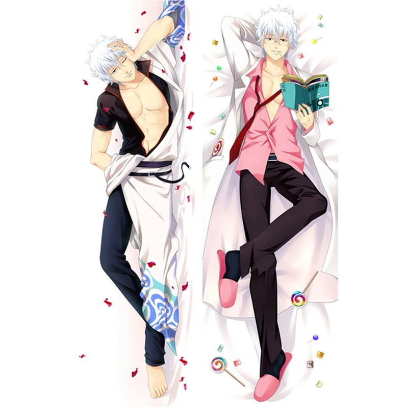 Японское аниме GINTAMA Sakata Gintoki Dakimakura крутой чехол для обнимания длинная подушка