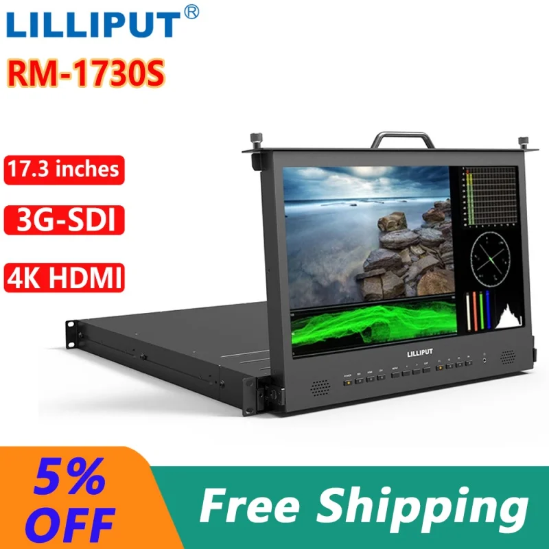 LILLIPUT RM-1730S 17,3 Π΄ΡΠΉΠΌΠ° 3G-SDI HDMI-ΡΠΎΠ²ΠΌΠ΅ΡΡΠΈΠΌΡΠΉ Tally VGA Full HD 1920*1080 IPS 1RU ΠΌΠΎΠ½ΠΈΡΠΎΡ ΡΠ΅ΠΆΠΈΡΡΠ΅ΡΠ° Π²Π΅ΡΠ°Π½ΠΈΡ Ρ ΠΊΡΠ΅ΠΏΠ»Π΅Π½ΠΈΠ΅ΠΌ Π² ΡΡΠΎΠΉΠΊΠ΅ LILLIPUT RM-1730S 17,3 Π΄ΡΠΉΠΌΠ° 3G-SDI HDMI-ΡΠΎΠ²ΠΌΠ΅ΡΡΠΈΠΌΡΠΉ Tally VGA Full HD 1920*1080 IPS 1RU ΠΌΠΎΠ½ΠΈΡΠΎΡ ΡΠ΅ΠΆΠΈΡΡΠ΅ΡΠ° Π²Π΅ΡΠ°Π½ΠΈΡ Ρ ΠΊΡΠ΅ΠΏΠ»Π΅Π½ΠΈΠ΅ΠΌ Π² ΡΡΠΎΠΉΠΊΠ΅