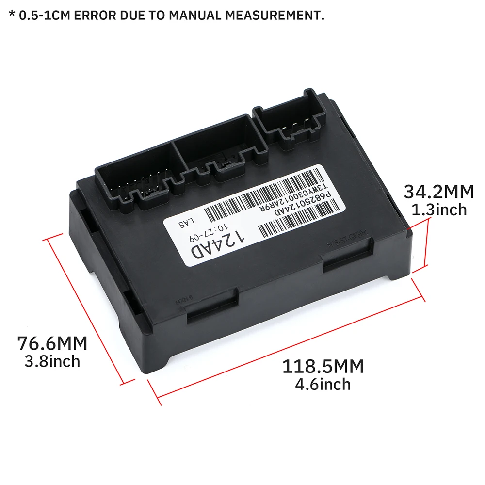 Автомобильный черный прочный модуль управления раздаточной коробкой для Jeep Grand
