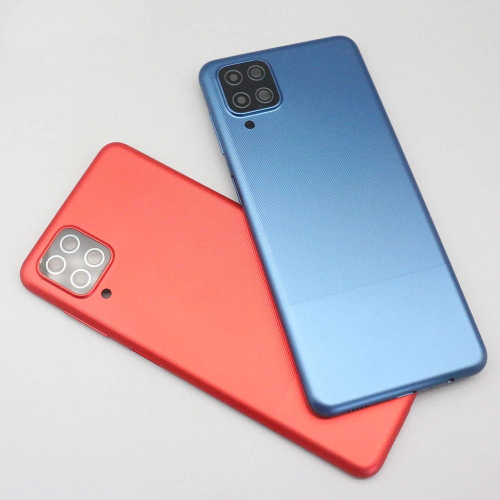 Задняя крышка батарейного отсека для SAMSUNG Galaxy A12 A125F A125F/DS замена заднего корпуса с
