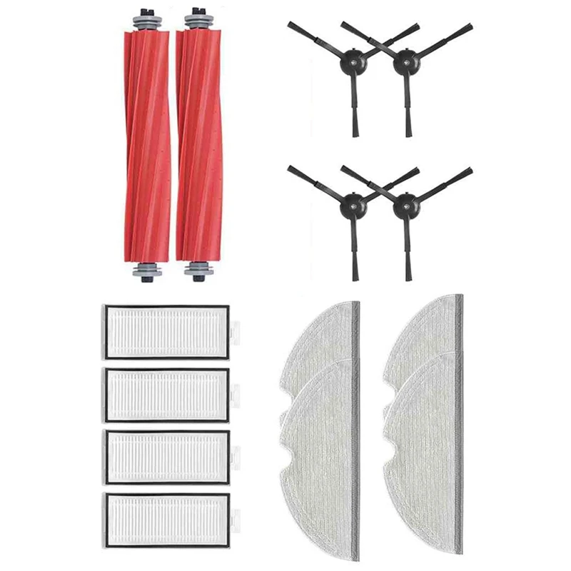 

Main Side Brush Filter Mop Dust Bag For Xiaomi Roborock Q7 Max Q7 Max+ Q7 Plus T8 Robot Vacuum Replacement Spare Parts