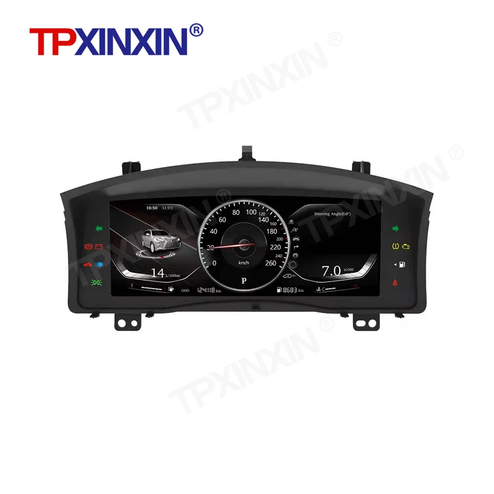 

Linux Digital Cluster Virtual Cockpit For Lexus LX570 2007-2015 Dashboard Speed Meter Screen Multimedia Player Headunit ST