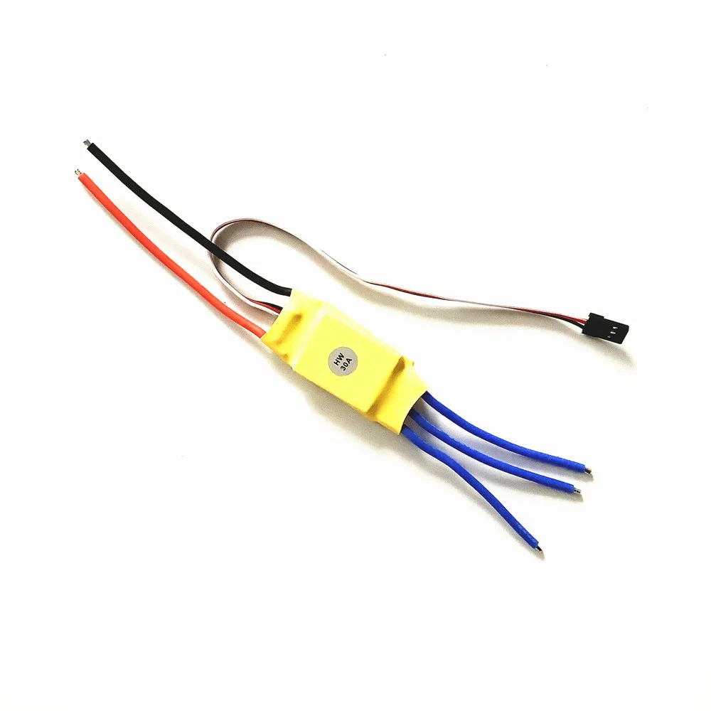 Контроллер скорости двигателя бесщеточный ESC 30A XXD HW30A с разъемом T/XT60 для
