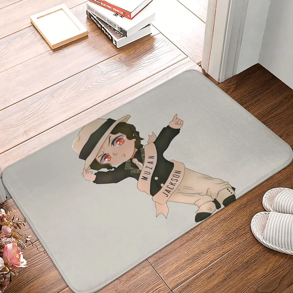 Нескользящий коврик Muzan Jackson напольный прочный ковер для кухни входа дома балкона