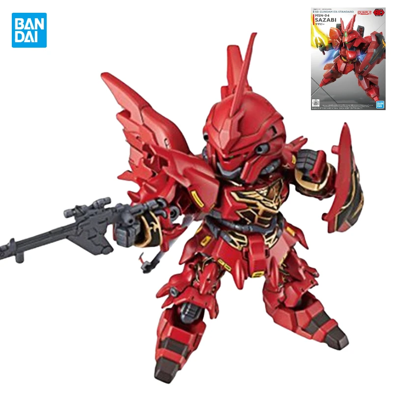 

Bandai Сборная модель SD EX 013 SDEX BB Warrior Q версия Sinanju Xinanzhou фигурка Гандам анимационные периферийные игрушки