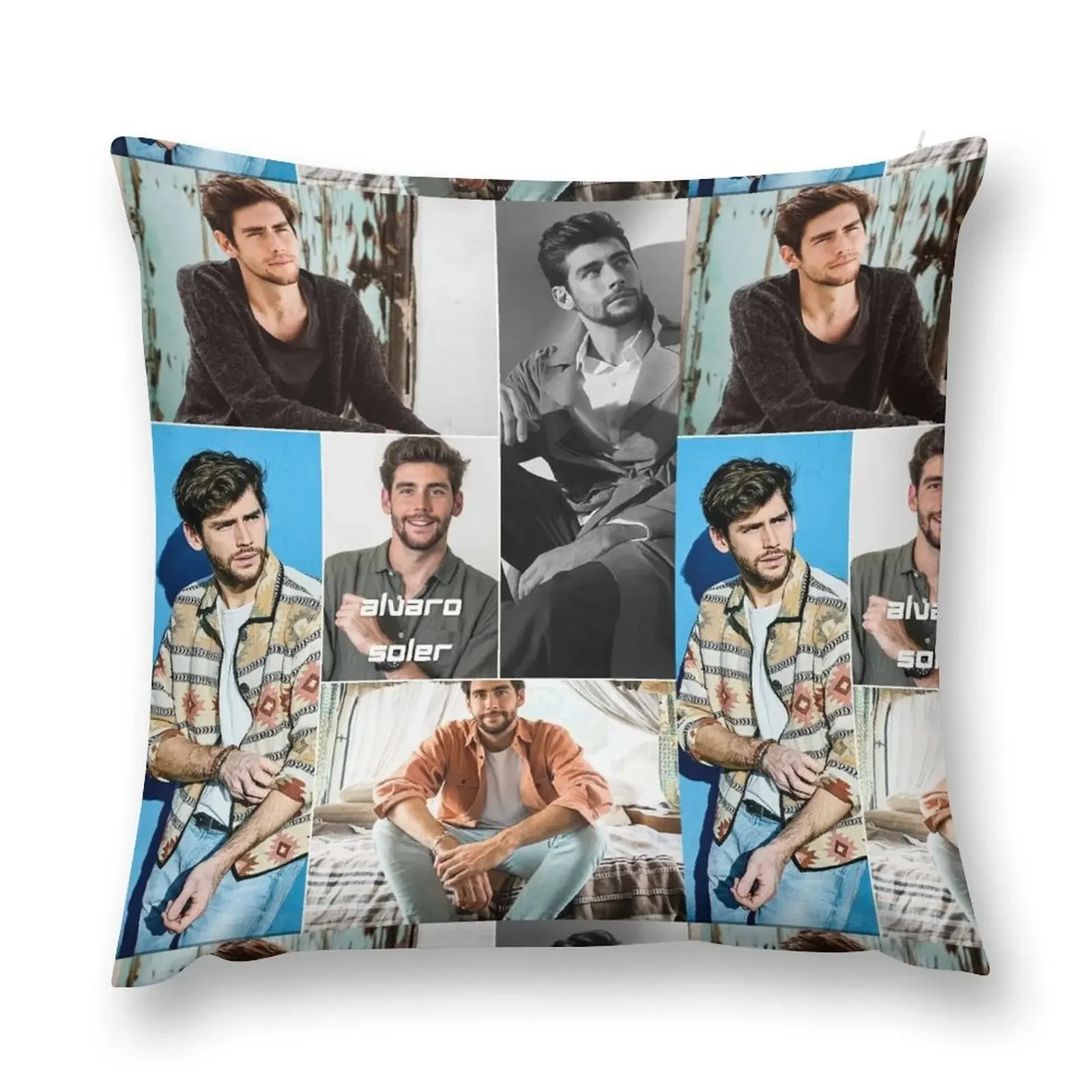 Alvaro Soler испанско-немецкий певец красивый креативный коллаж-4 декоративных