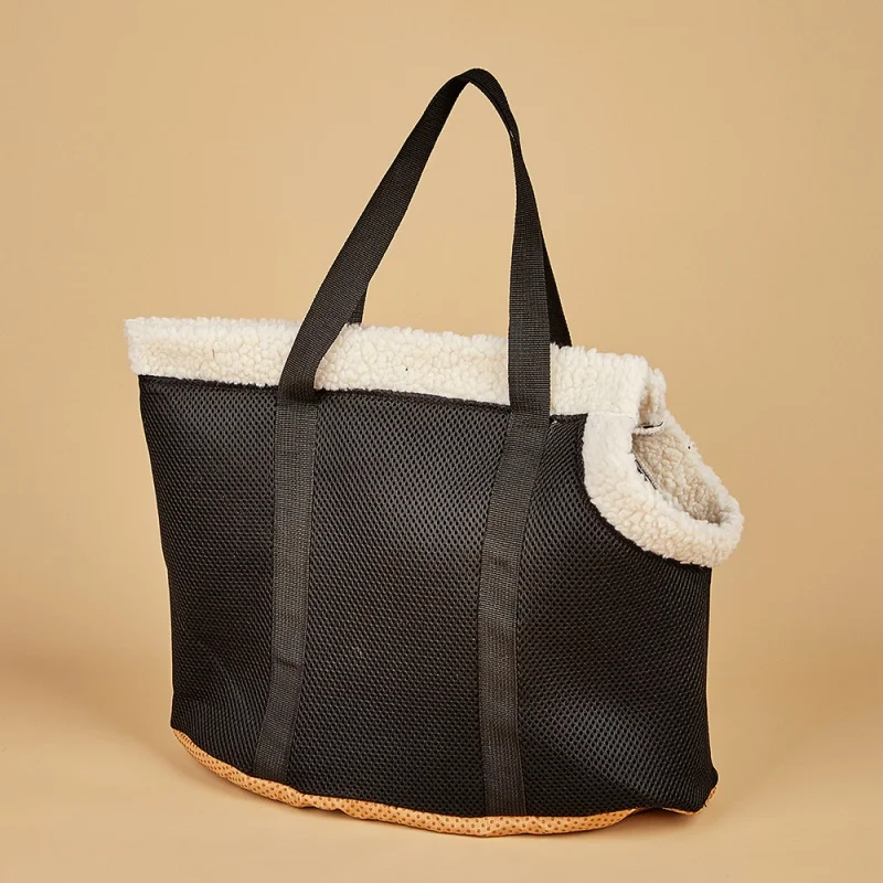 Pet Bag Warm Breathable Comfortable Dog Unit Load Device Cartoon Cat Handbag Travel Portable Mesh Handbag Factory Wholesale.