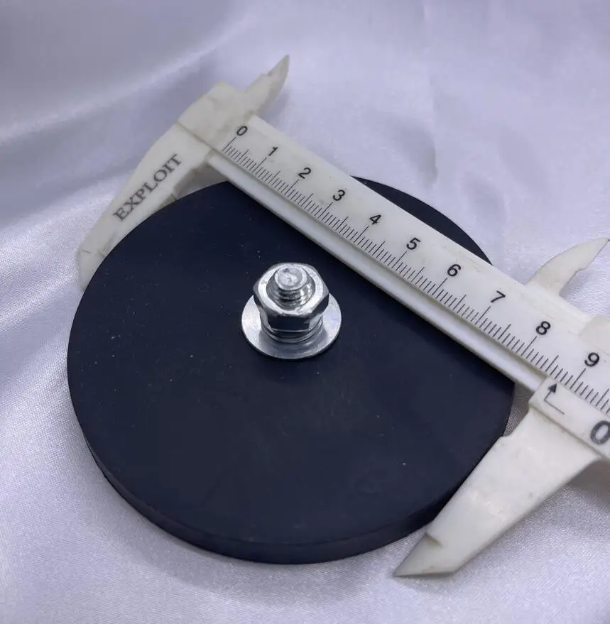 

HYSAMTA Neodymium Magnet Rubber Coated Mounting Magnets