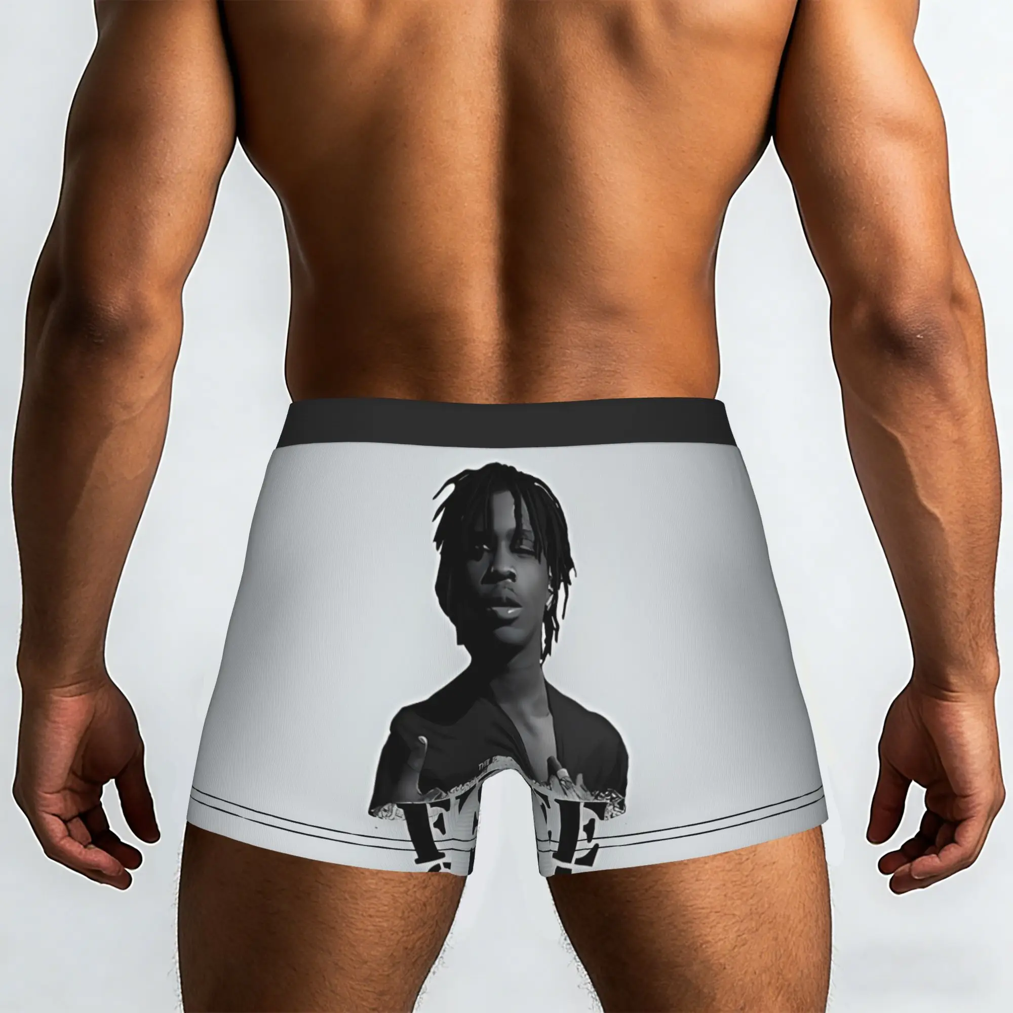 Фото Бесплатные трусы Sosa Chief Keef, дышащие трусики, мужское нижнее белье, вентилируемые шорты, трусы-боксеры №2