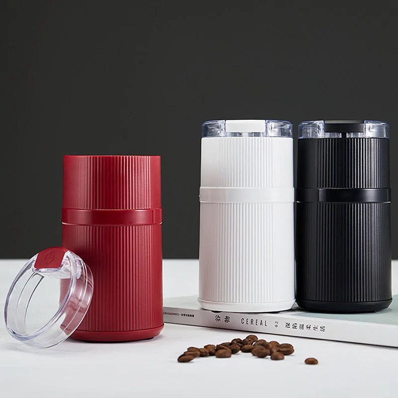 

Free Shipping Portable Electric Coffee Grinder Home Beans Mill Small Ceramic Grinding Core Coffee Grinder Outdoor Kitchen Coffee