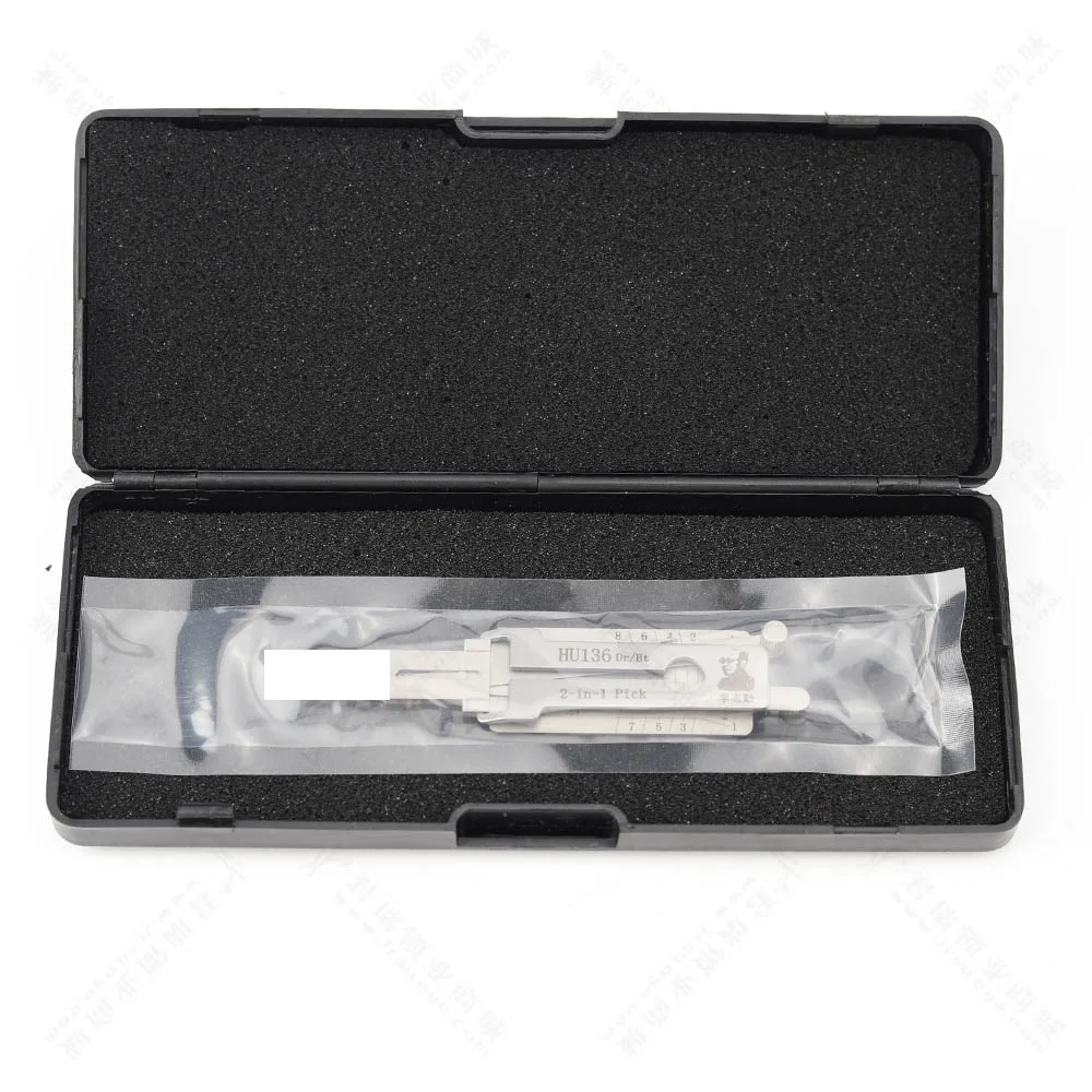 

Lishi 2 in 1 2in1 Tools HU136 locksmith tool for car key