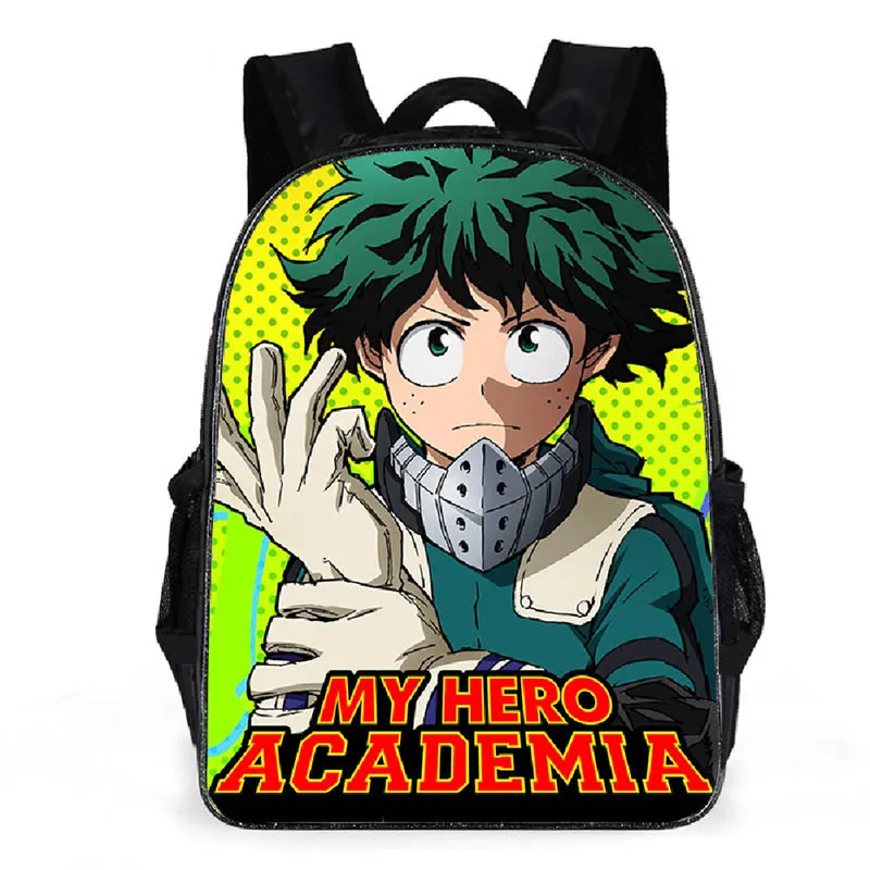Japan Anime My Hero Academia School Bags Travel Bags Boys Girls Cute Bags 3D Print Oxford Waterproof Notebook Backpacks