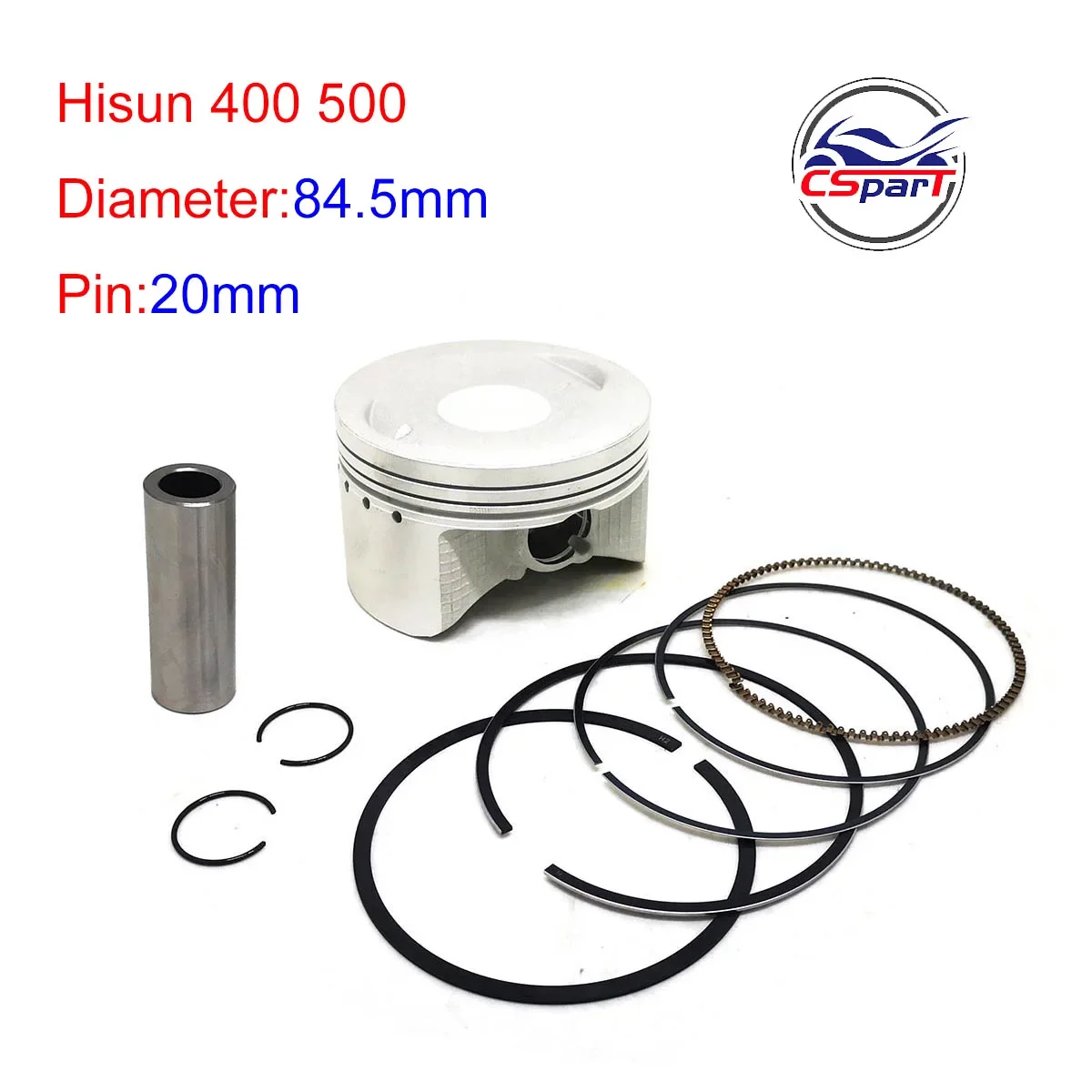 

Поршень HS400 HS500 84,5 мм для HISUN 400CC 500CC 400 500 ATV QUAD PARTS