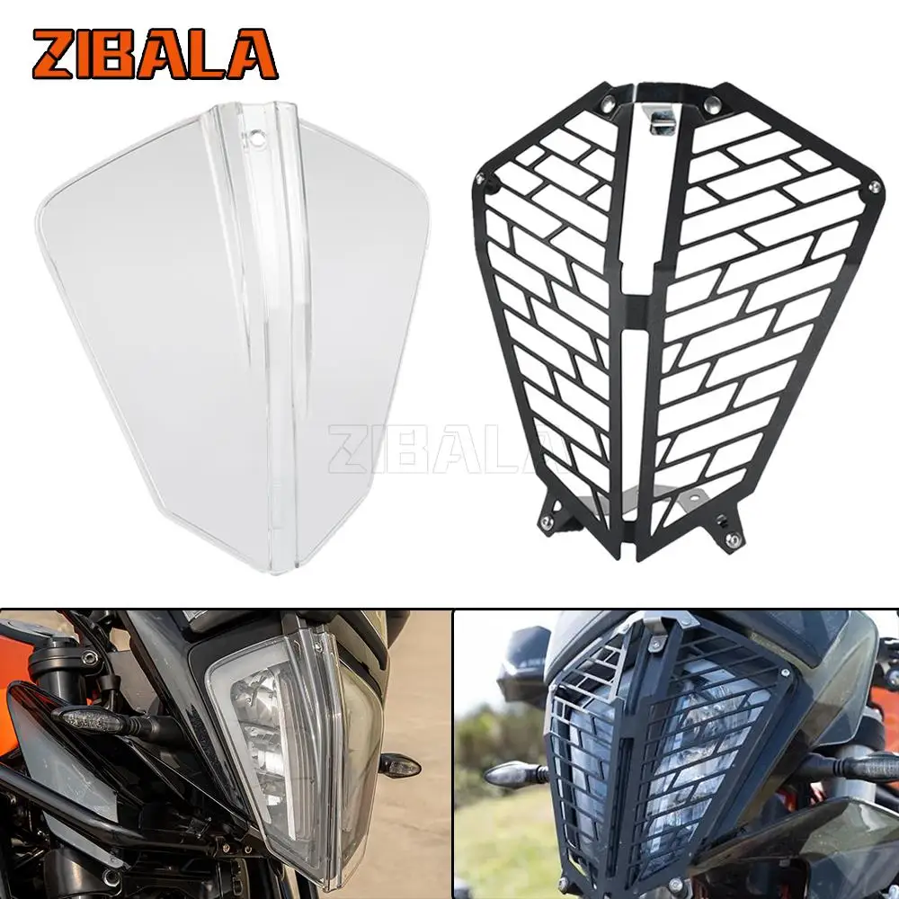 

Motorcycle Headlight Grill Guard Protection Cover Protector For 390 ADVENTURE 390ADV 2020-2023 790 890 Adventure S R 2019-2022