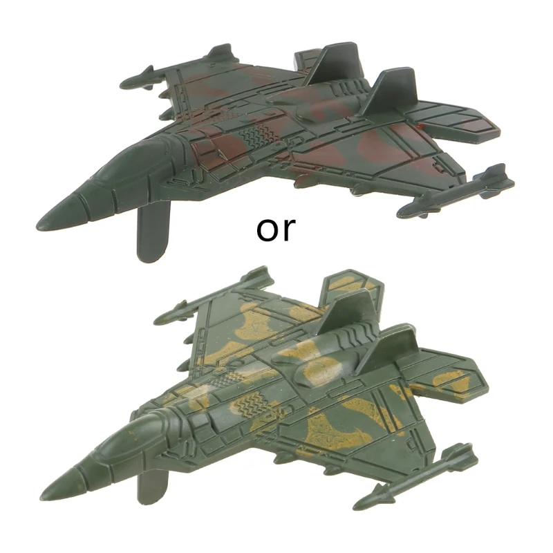 

Plastic Military Fighter Model Kids Simulation Plane Toy Collection Dec