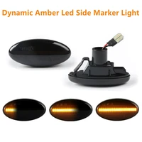 2 pieces led dynamic turn signal side marker light sequential blinker light for mazda 2 for mazda 3 5 6 bt 50 mpv
