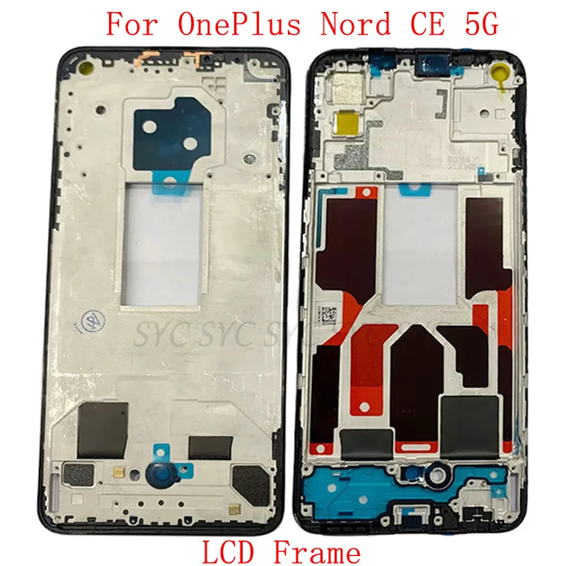 Средняя рамка ЖК-панель Корпус Корпуса для OnePlus Nord CE 5G CE2 Lite CE3 телефон