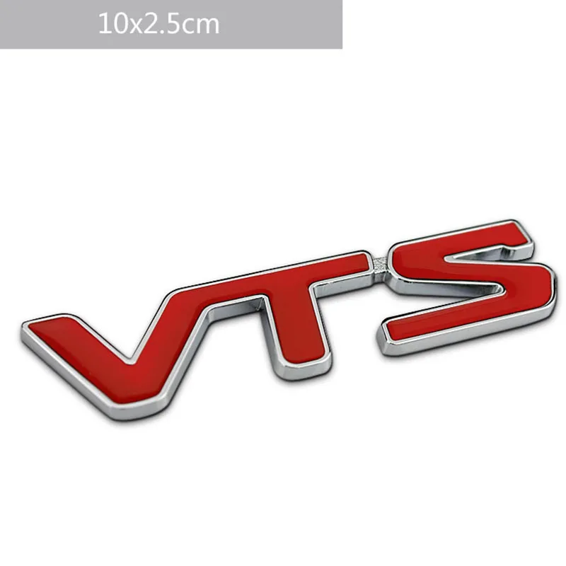 Металлические 3d-наклейки с логотипом VTS, 1 шт., значок-эмблема для Citroen C-QUATRE C1 C2 C3 C4 C5 Xsara Berlingo Grand Picasso Aircross