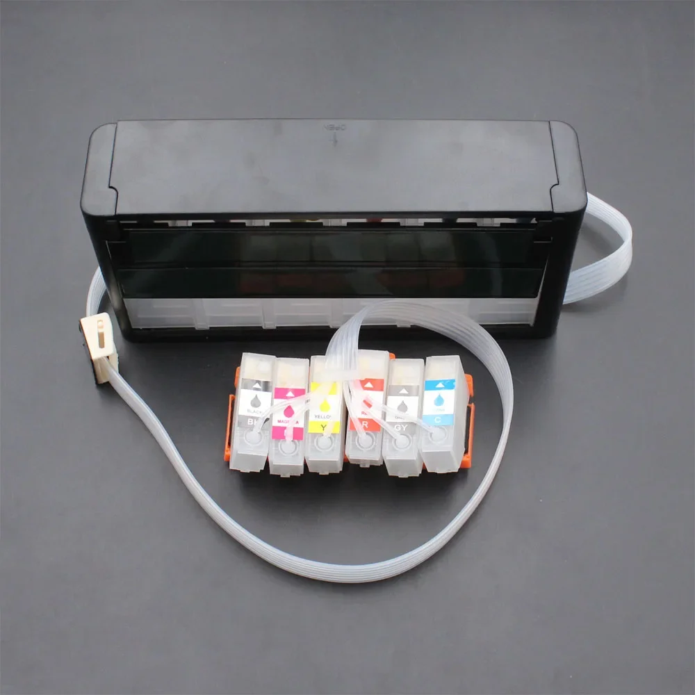 Фото Europe 378XL 478XL T04F5 T04F6 Empty CISS ink supply system For Epson XP-15000 XP15000 XP 15000 Printer with ARC chip №5