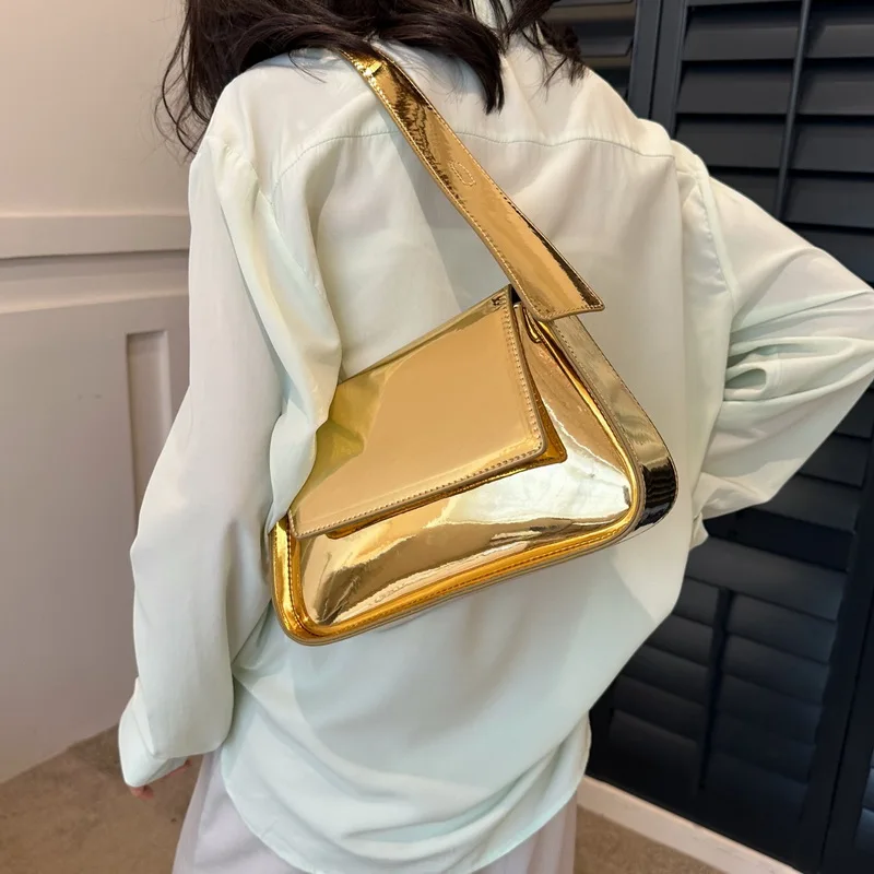 FUNMARDI Trendy Bright Color Ladies Shoulder Bag High Quality Female Handbags PU Leather Underarm Women's Bag Crossbody WLHB3329