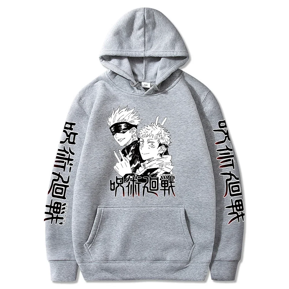 Женская толстовка с капюшоном японского аниме принтом Otsu Kaisen Sato Goku Harajuku героями