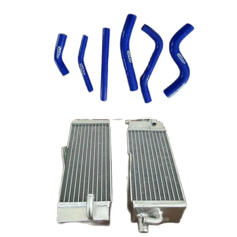 

Chrracing Aluminium radiator and hose For 1993-1995 YAMAHA YZ250 1993 1994 1995