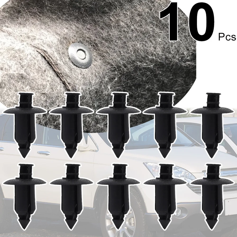 10 шт. для Honda CR-V 2006-2016 FR-V S2000 Integra, обивка багажника автомобиля, щитки отсека двигателя, зажимы для отделки внутренней дверной панели