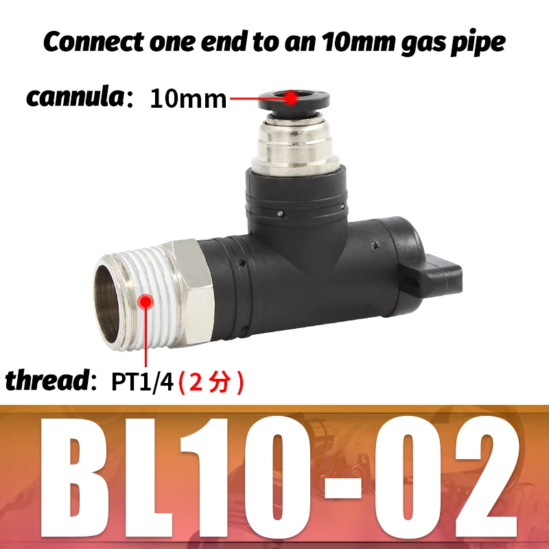 

Фитинги пневматических клапанов Клапан регулирования воздушного потока BL Пневматическая резьба BL4-M5 01 02 BL6-01 02 03 04 BL8 10 12-01 02 03 04