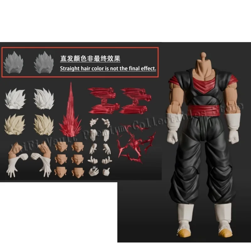 Фото Скоро в продаже: Коллекционные фигурки Dragon Ball YGmw Studio Vegito Weekly Color Action Figures Soldier Models Gift Collection №4