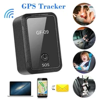 gf09 mini gps locator app control anti lost device car tracker magnetic recorder for vehiclecarperson location car tracker