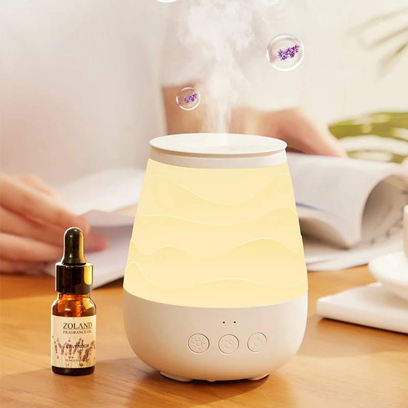 Купи Midea Home Diffuser Увлажнитель Портативный мини-диффузор ароматического масла Теплый свет 60 мл Mist Maker Office Общежитие Доступная техника за 1,771 рублей в магазине AliExpress