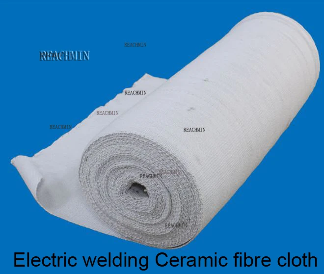 

Ceramic fibre cloth TirC ceramic glass cloth Heat-proof and fire-proof cloth alumina-silicate Welding fireproof cotton cloth