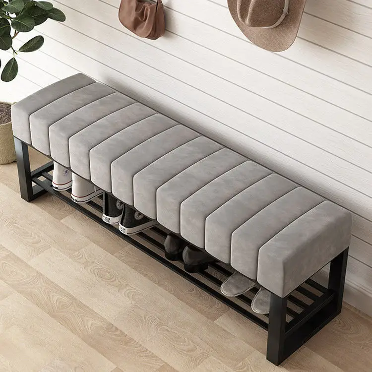 

2023 Year Aoliviya Official New Light Luxury Shoe Changing Stool Home Entrance Internet Celebrity Stool Simple Entrance Footstoo