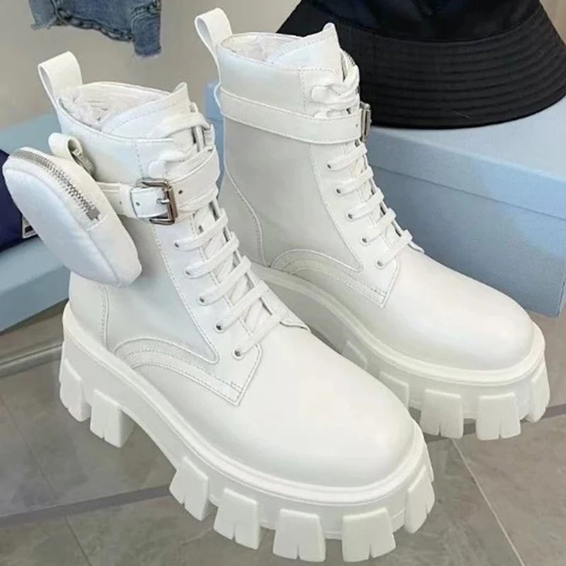 Женские ботильоны без застежек ПВХ круглый носок модельная обувь карамельные