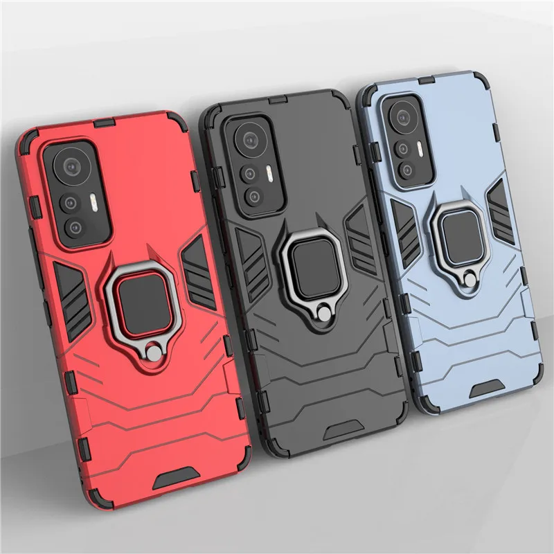 

For Xiaomi 12 Lite Case Cover Mi 12S Pro 12X 11T 10T 11 10 Ultra Holder Phone Bumper Cases Redmi Note 10 Pro 10S 9T 9S 8T 9A 9C