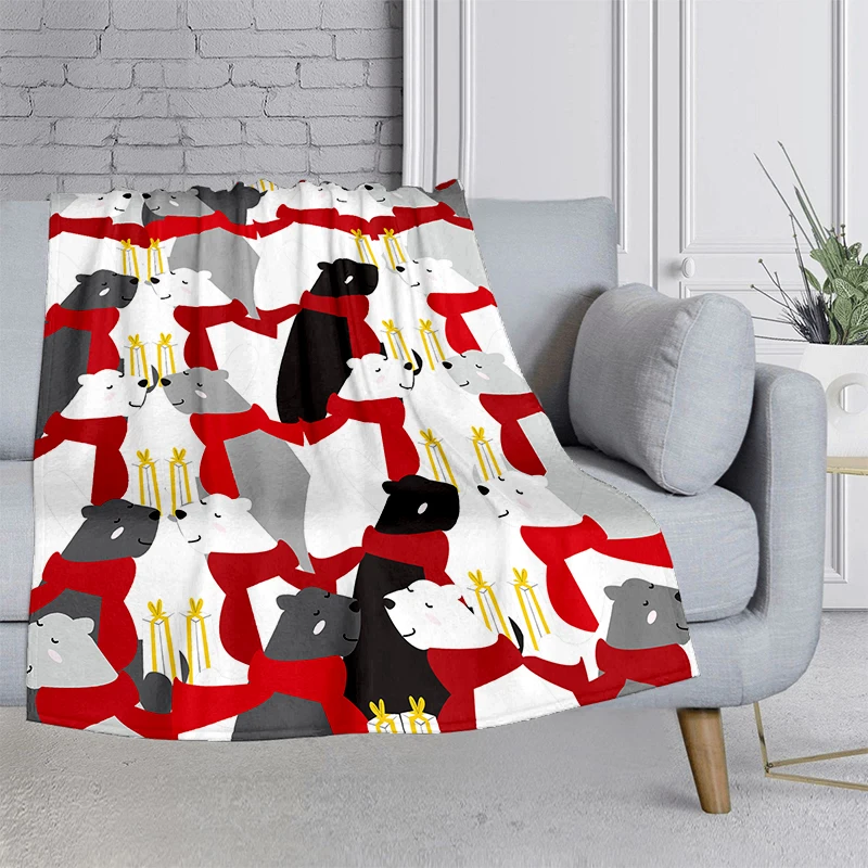 

Одеяло с мультяшным медведем, Фланелевое теплое мягкое плюшевое одеяло для дивана или кровати, плюшевое одеяло для детей, одеяло для офиса, одеяло на заказ в подарок