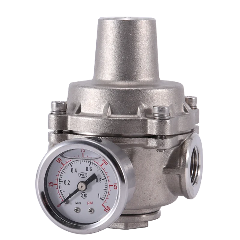 Манометр YZ11X NPT BSP pn16 304 316 из нержавеющей стали мембрана для водяных ветвей клапан