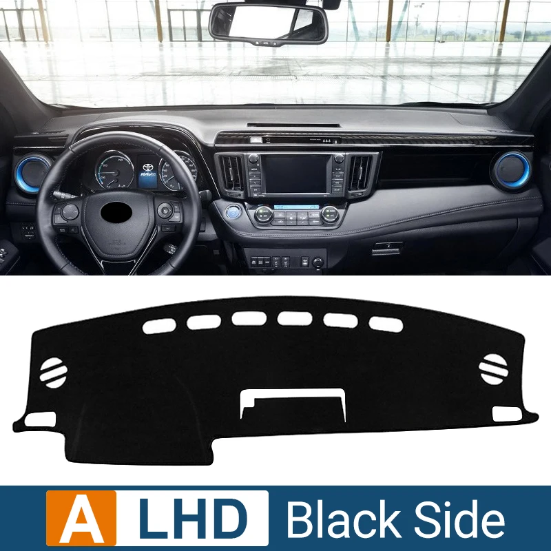 

Крышка приборной панели автомобиля, избегайте световых ковриков для Toyota RAV4 XA40 2013 2014 2015 2016 2017 2018 RAV 4, ковры с солнцезащитным козырьком, нескользящий коврик