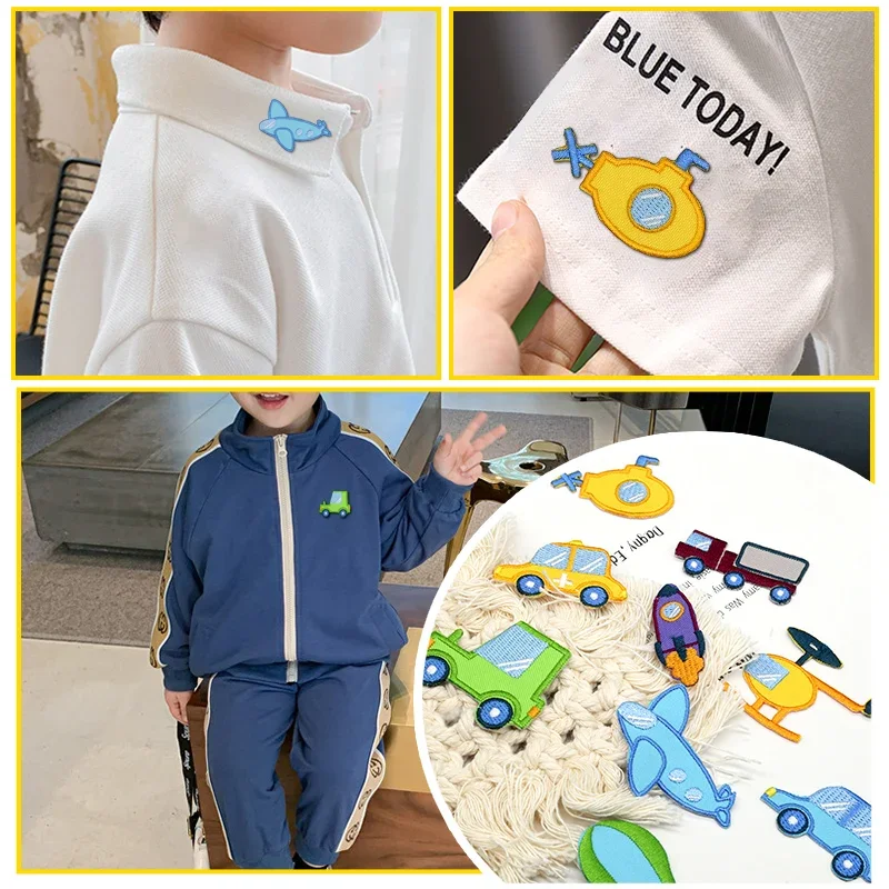 Патчи автомобильные наклейки патчи для одежды с помощью утюга вышивка плавкая