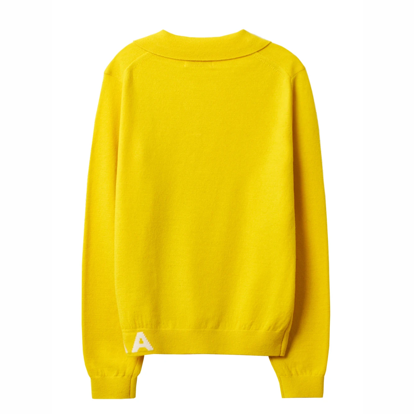 New Lapel Golf Clothes Women Luxury Brand Knitted Sweaters Autumn and Winter Warm Pullovers Fashion Knitted Tops